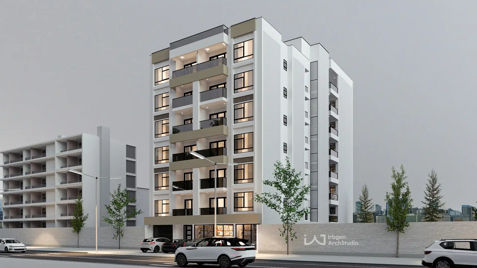 Urban Apartment Residences perspective view